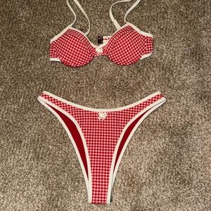 Strawberry Milk Mob Bikini NWT
